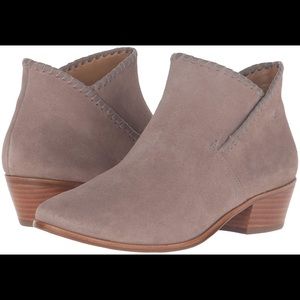 Jack Rogers Sadie Dark Gray Suede Booties